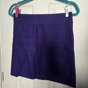 J. Crew Factory Purple Mini Skirt, Size 0